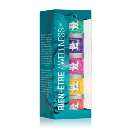 Tee Kusmi Wellness kinkepakk 4x20g+1x18g