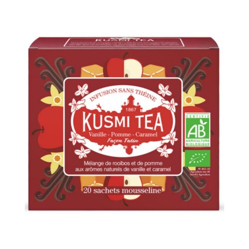 Kusmi õuna & karamelli tee - 20 musliinist teekotti